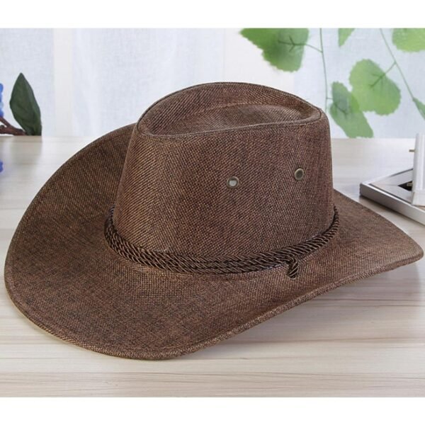 Men's Linen Western Hat
