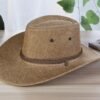 Men's Linen Western Hat